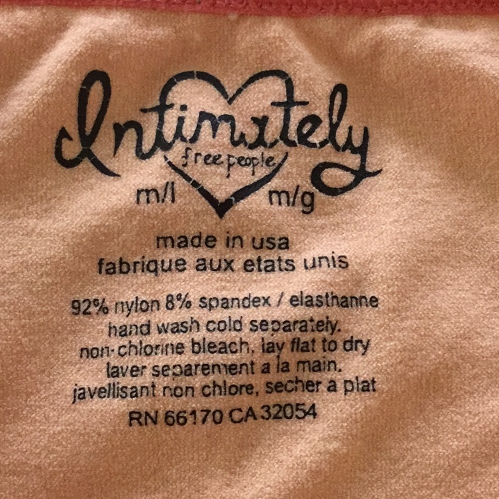 FREE PEOPLE INTIMATELY Pink Spandex Lace Dress - Picture 12 of 12